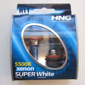 Крушки H11 55W Халогенни с XENON ефект за фарове за мъгла - 5500K 