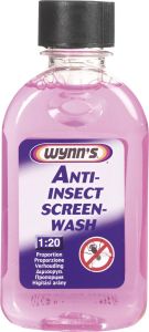 Течност за чистачки Wynn's Концентрат Лятна 250ml - ANTI-INSECT SCREEN-WASH